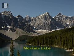 Moraine Lake Near Lake Louise.mp4